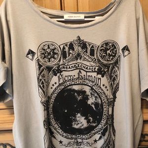 Pierre Balmain oversized distressed T-shirt